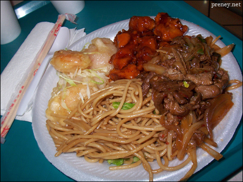 의외로 맛있었던 미국식 중국음식